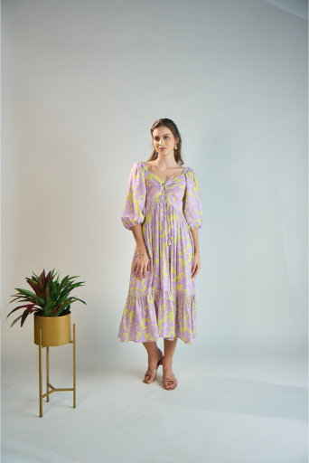 Iris Halter Dress