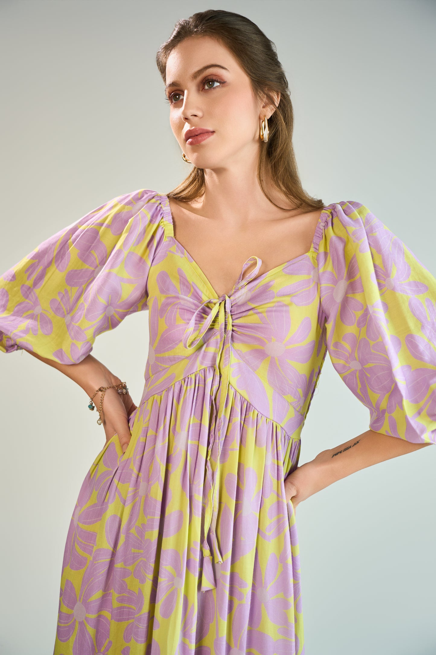 Iris Halter Dress