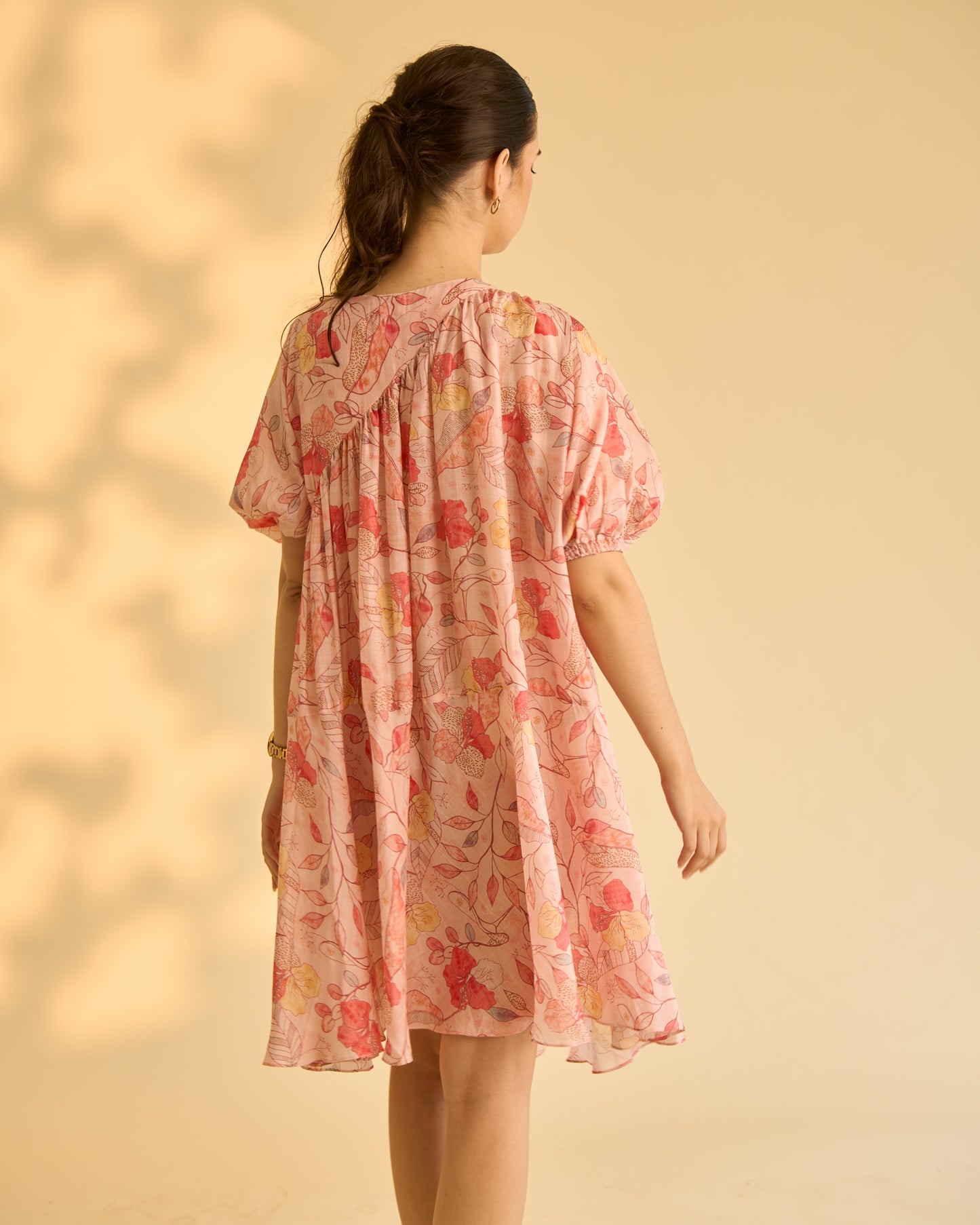 Pink Floral Dress