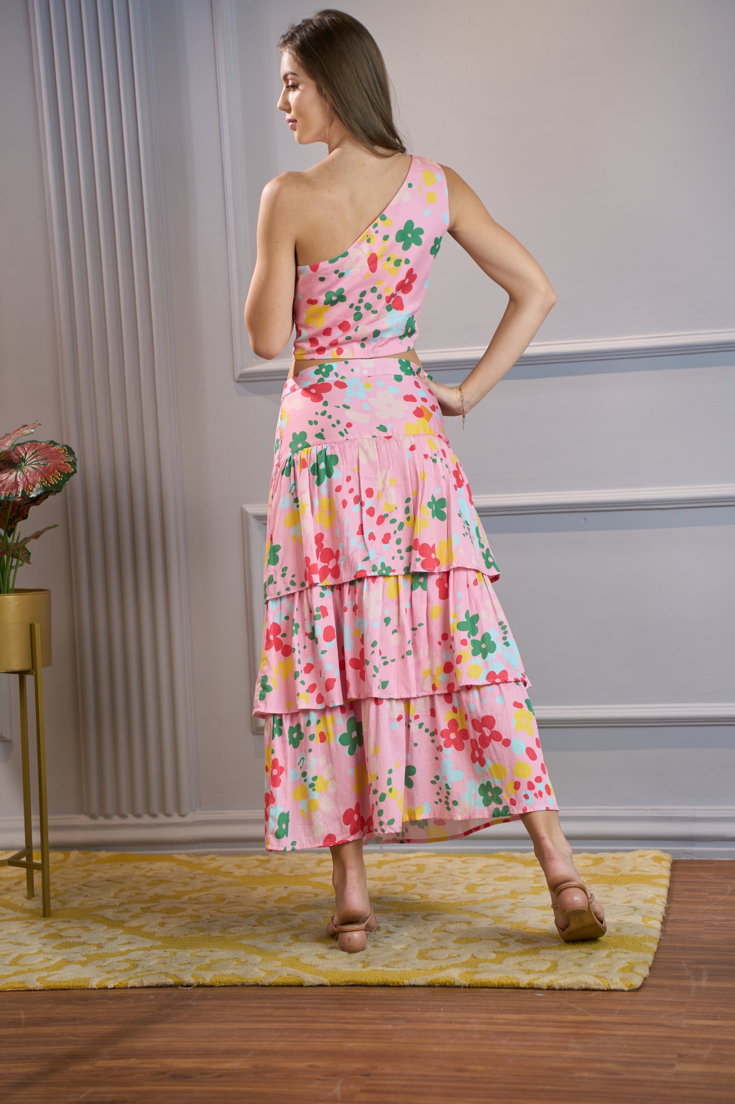 Bougainville skirt set