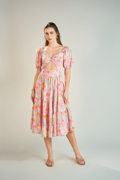 Lobelia Cutout Dress