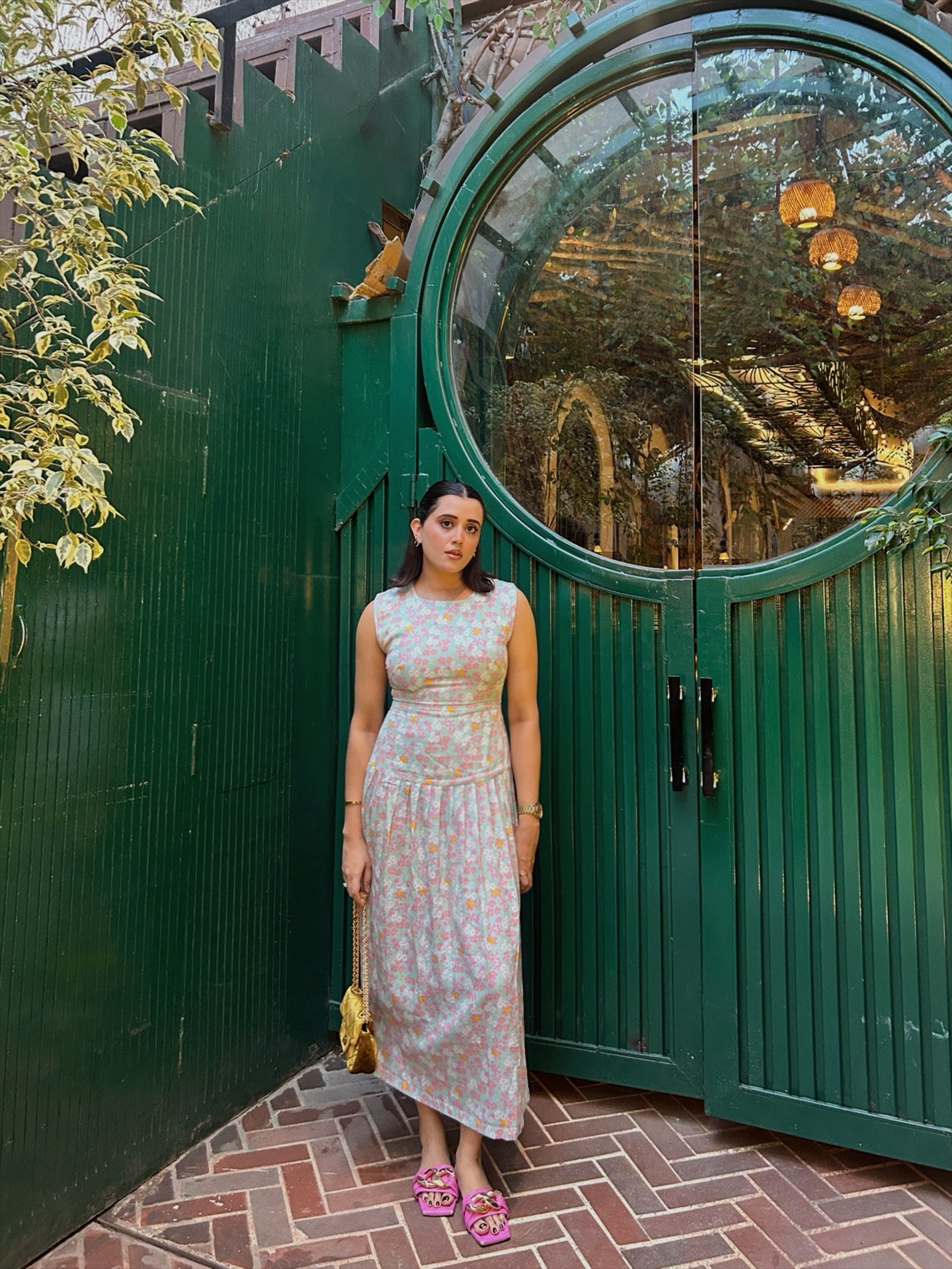Pastel Garden Corset Dress