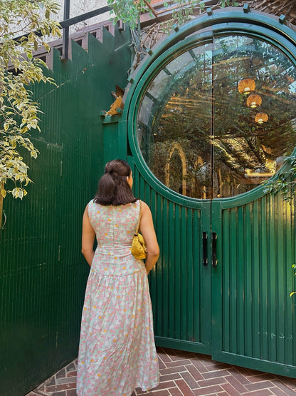 Pastel Garden Corset Dress